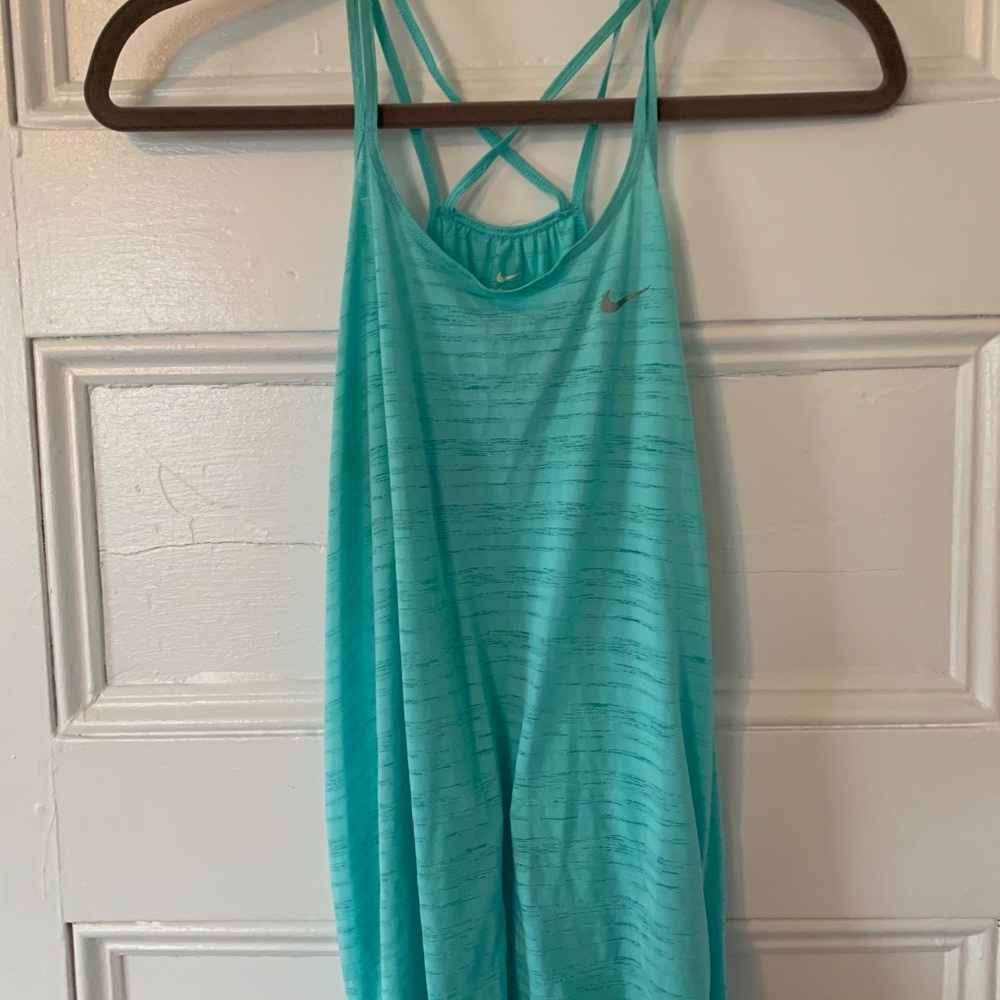 Large Nike Baby Blue Top